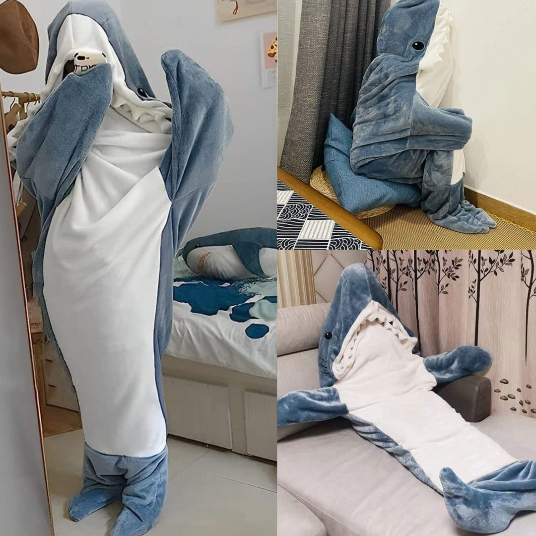 Comfy Shark Blanket Suit