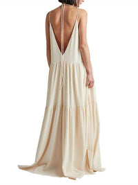 Stylish maxi dress with flowing cut - Liana