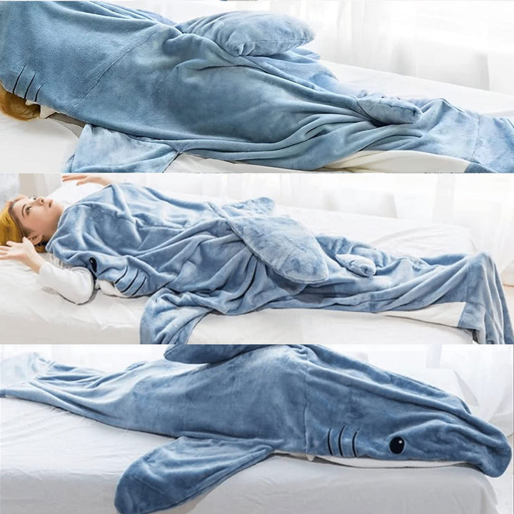 Comfy Shark Blanket Suit