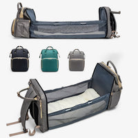 Multifunktionale Pflegetasche mit ausziehbarem Babybett – Noëlle