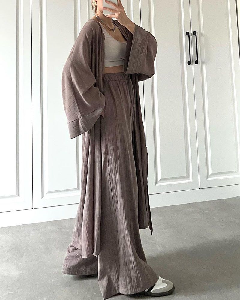 Legeres zweiteiliges Set für Damen mit Jacke und Hose - Thalia