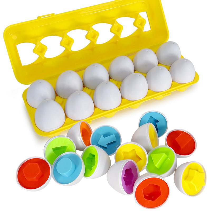 Buntes und lehrreiches Eier-Set - ColorMatch