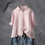Bequeme Baumwollbluse für Damen – Elena