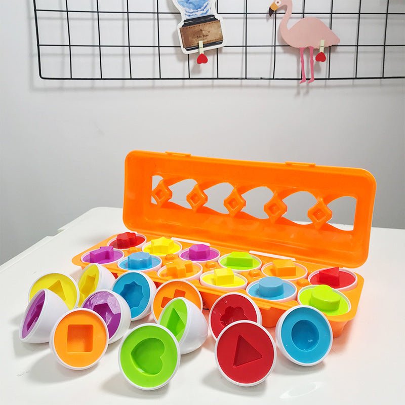 Buntes und lehrreiches Eier-Set - ColorMatch