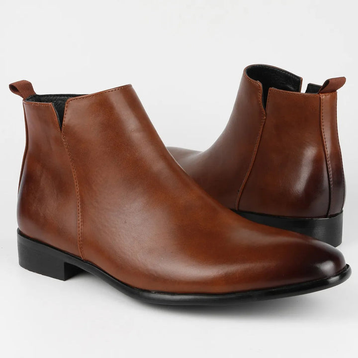 Klassische Retro Herrenlederstiefel - Lars