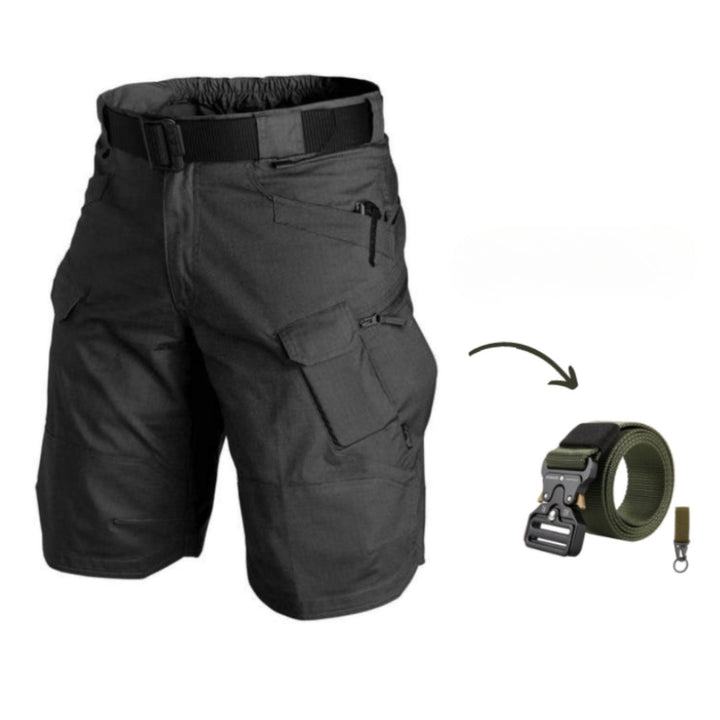 Heren Korte Cargo Shorts met 7 zakken & Gratis riem – Taro