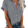 Grace Kragenbluse | Bequemer Knopfverschluss