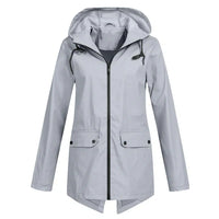 Trendy Dames Regenjas met Capuchon - Liora