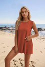 Gestricktes Damen-Sommer-Set mit Bootsausschnitt – Romée