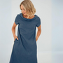Stilvolles Sommerkleid aus Leinen-Baumwoll-Mix - LinaLuft