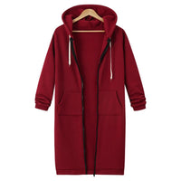 Lässige Lange Damenweste - CozyZip