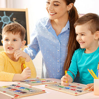 Magnetic Maze for Color and Number Recognition - MazeMagic
