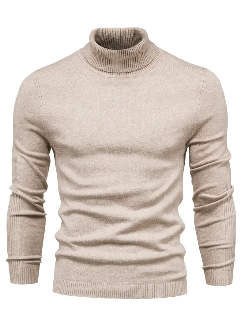 Trendiger Herrenrollkragenpullover - Lars
