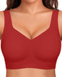 Comfortable Wireless Jelly Bra with Full Coverage and Smoothing Fit 14