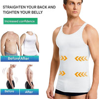 Korrigierendes Herrenhemd mit Shaping-Effekt – Noah
