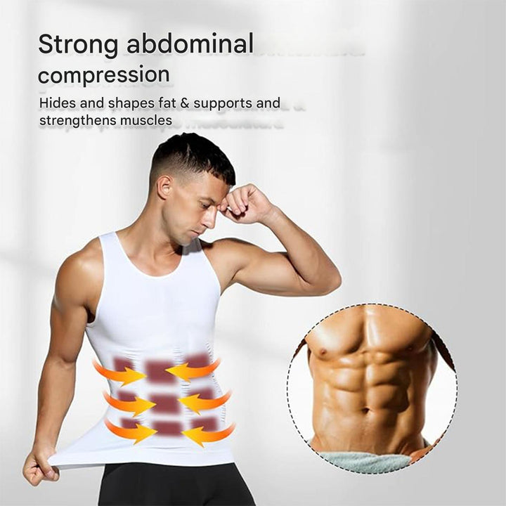 Korrigierendes Herrenhemd mit Shaping-Effekt – Noah