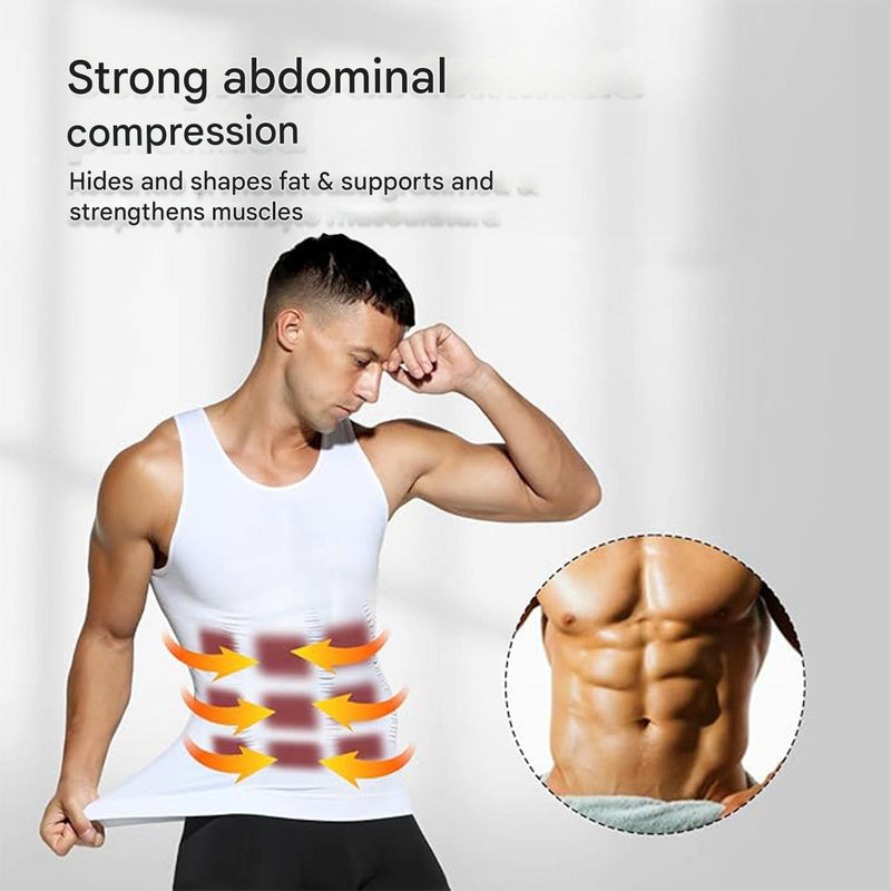 Korrigierendes Herrenhemd mit Shaping-Effekt – Noah