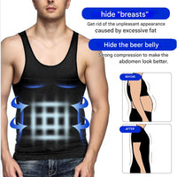 Korrigierendes Herrenhemd mit Shaping-Effekt – Noah