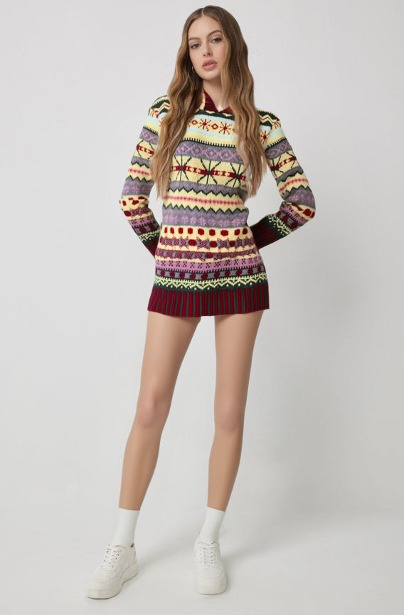 Norwegischer Damenpullover – Solveiga