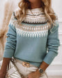 Bequemer Gestrickter Pullover für Damen - CozyKnit
