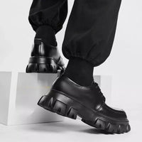 Moderne Lederschuhe mit Dicker Sohle - Ethan