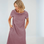 Stilvolles Sommerkleid aus Leinen-Baumwoll-Mix - LinaLuft