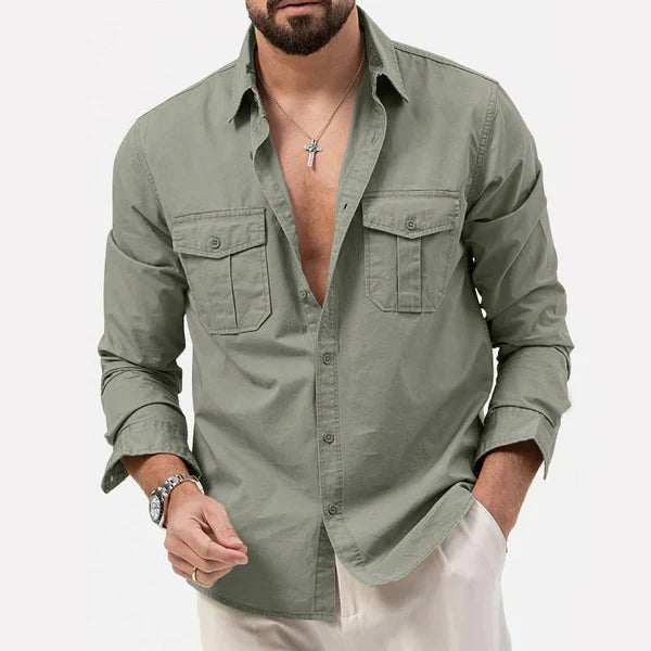 Robustes Herren Cargo Hemd - Tobias