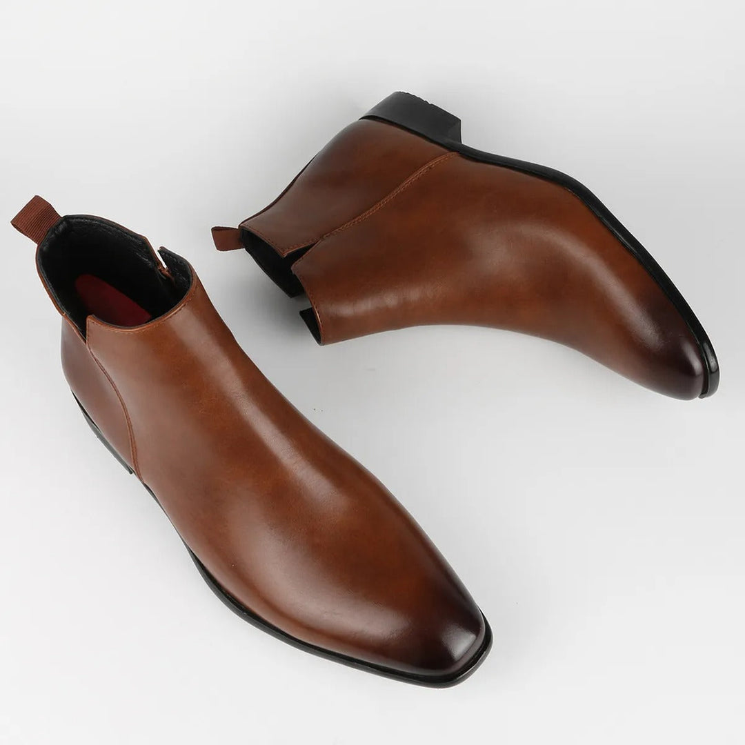 Klassische Retro Herrenlederstiefel - Lars