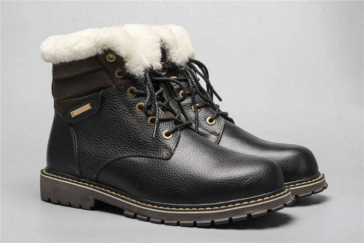 Leder-Winterstiefel | Mit herrlich warmem Wollfutter