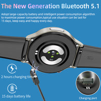EKG Smartwatch met bloedzuurstof- en hartslagsensor – CardioTrack