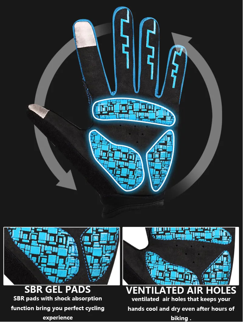 Smart Handschuhe | Atmungsaktive Touchscreen-Fahrradhandschuhe