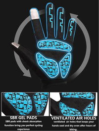 Smart Handschuhe | Atmungsaktive Touchscreen-Fahrradhandschuhe