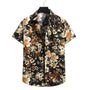 Leichtes & Stilvolles Herren-Tropenhemd mit Blumenmuster - Mateo