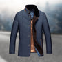 Jack Cohen Inspiriert | Klassische gesteppte Fleece-Herrenjacke