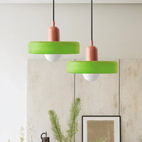 Bauhaus Stained Glass Pendant Lamp 2