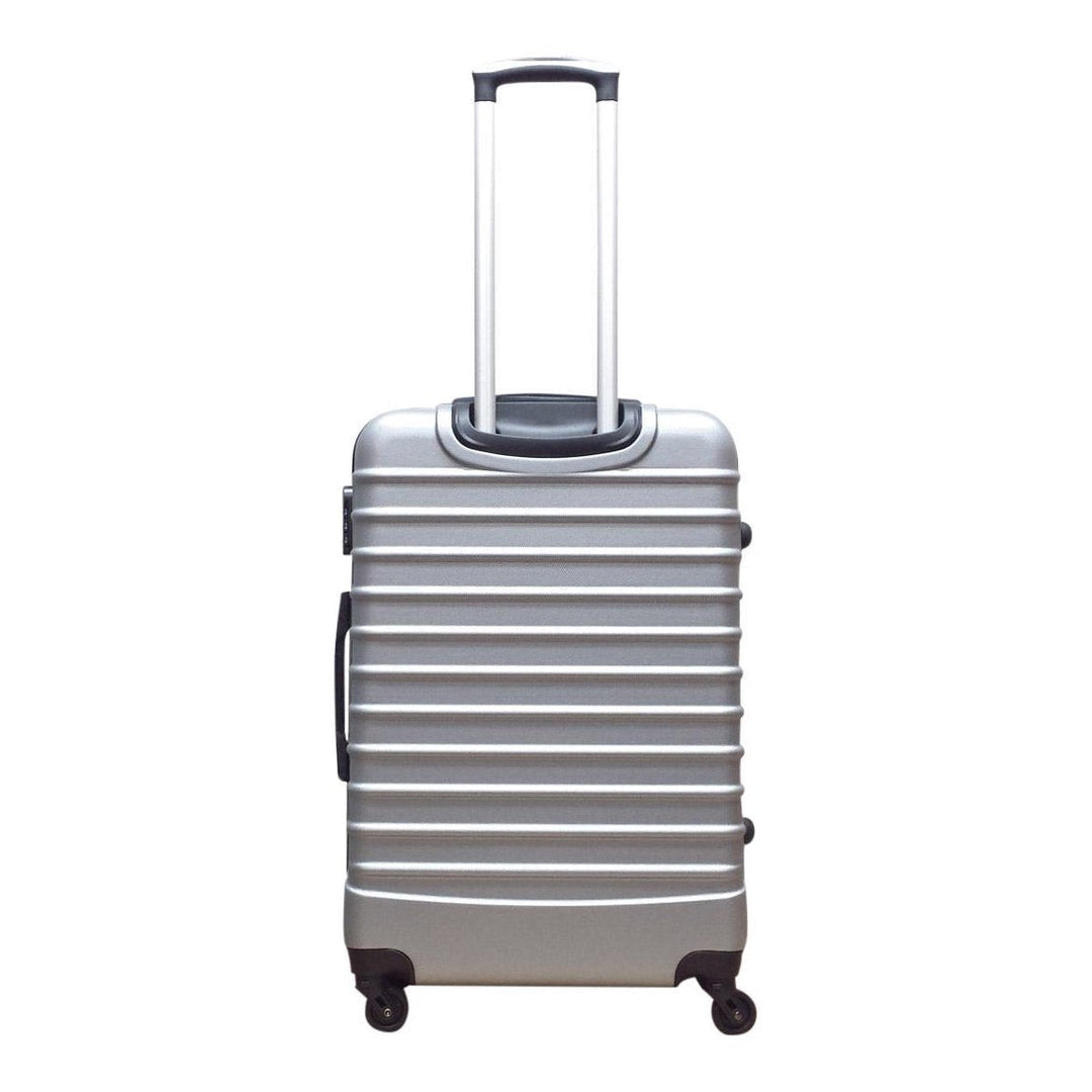 2-Delige Hardshell Kofferset – Milano Zilver