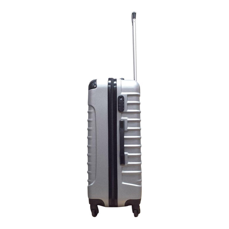 2-Delige Hardshell Kofferset – Milano Zilver