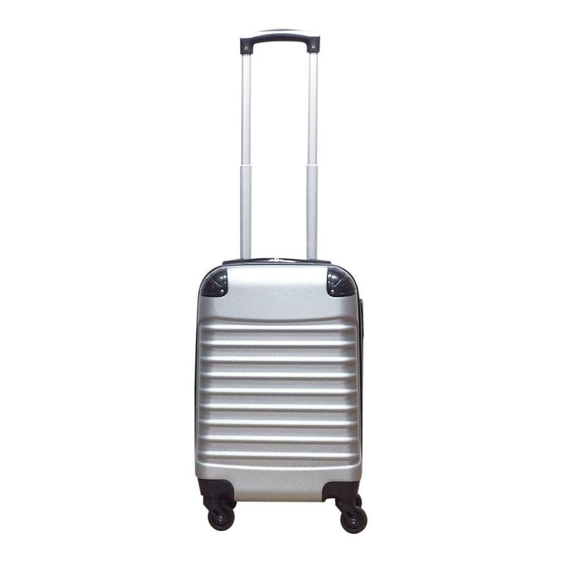 2-Delige Hardshell Kofferset – Milano Zilver