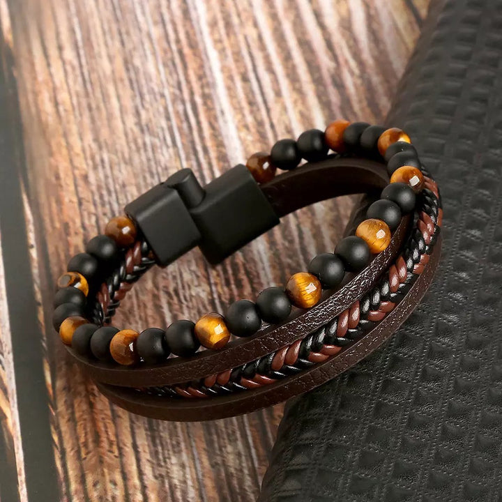 Lederarmband-Set für Herren - Armand