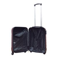 2-delige Hardshell Kofferset – Siena Rosso