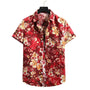 Leichtes & Stilvolles Herren-Tropenhemd mit Blumenmuster - Mateo