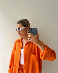 Atmungsaktives Baumwoll-Co-Ord-Set für Damen – Maris