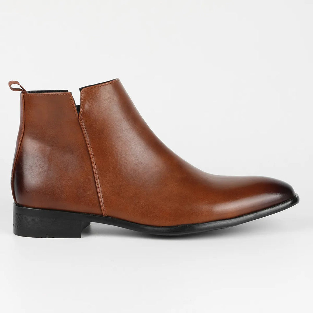 Klassische Retro Herrenlederstiefel - Lars