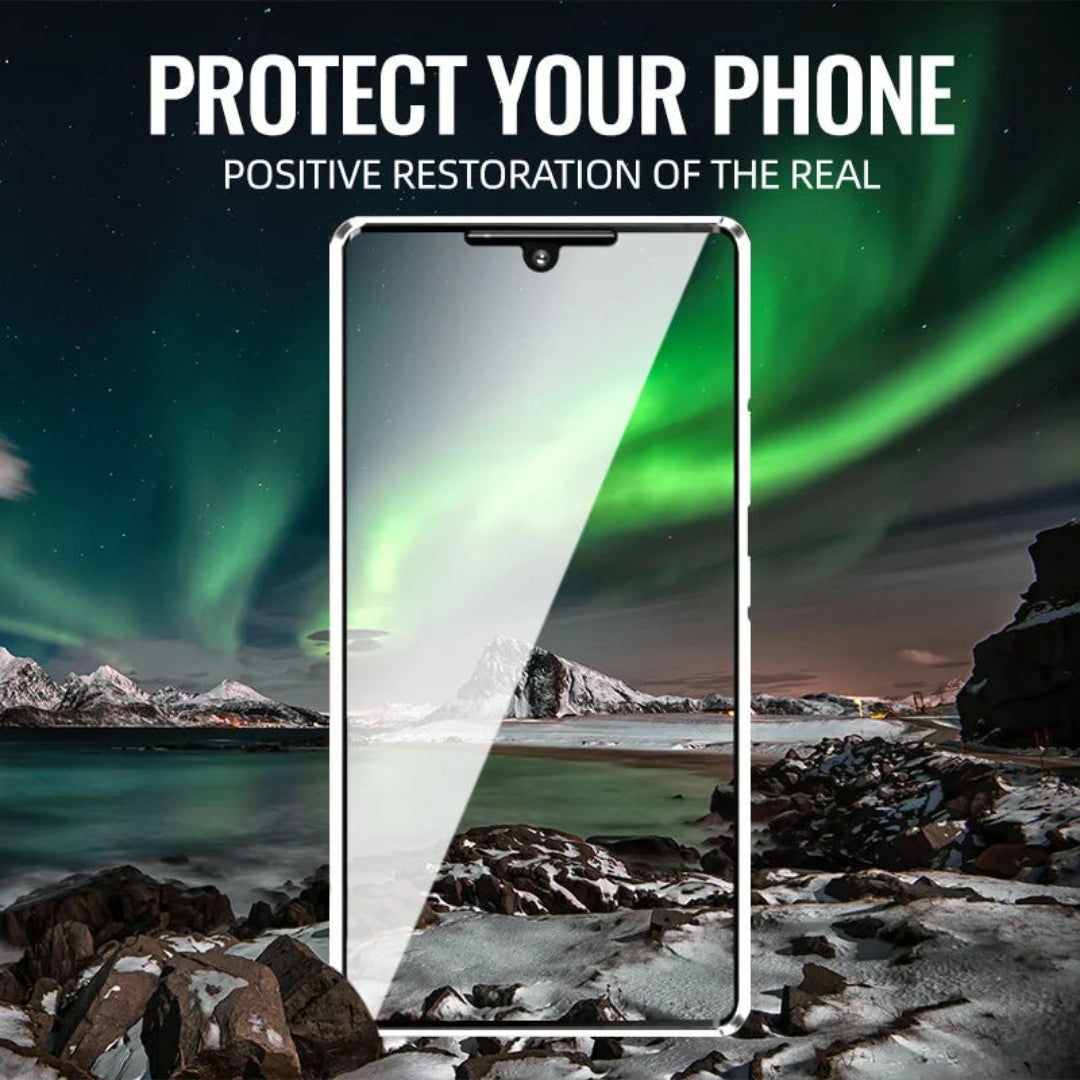 Magnetische dubbelzijdige Glasschermbeschermhoes – ClearLock (1+1 GRATIS)