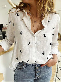 Vintage Damesblouse van Linnenmix – Clara