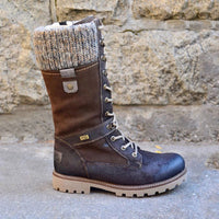 Stilvolle Hohe Damen-Winterstiefel - Nora