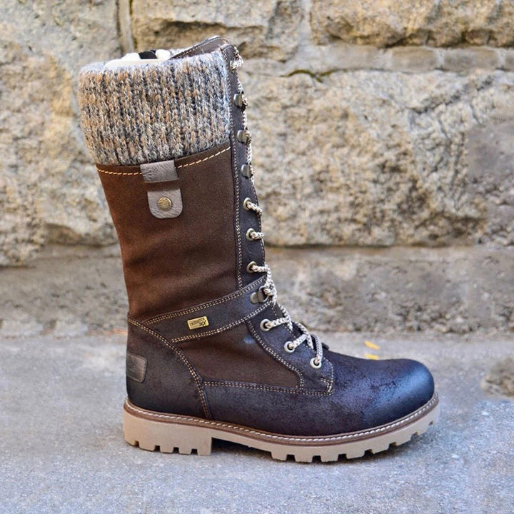Stilvolle Hohe Damen-Winterstiefel - Nora