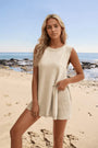 Gestricktes Damen-Sommer-Set mit Bootsausschnitt – Romée