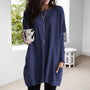 Oversized Damenpullover mit Taschen – Yara