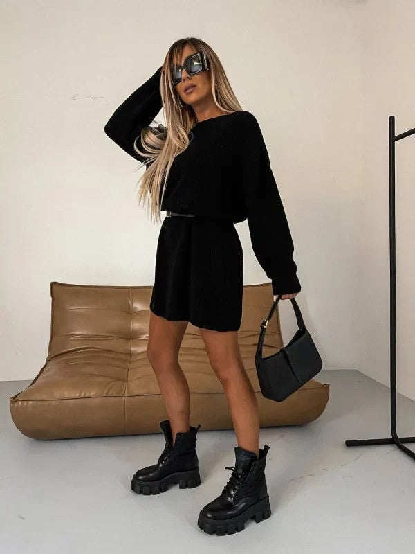 Bequeme & warme Damen-Tunika für Herbst und Winter – Maren